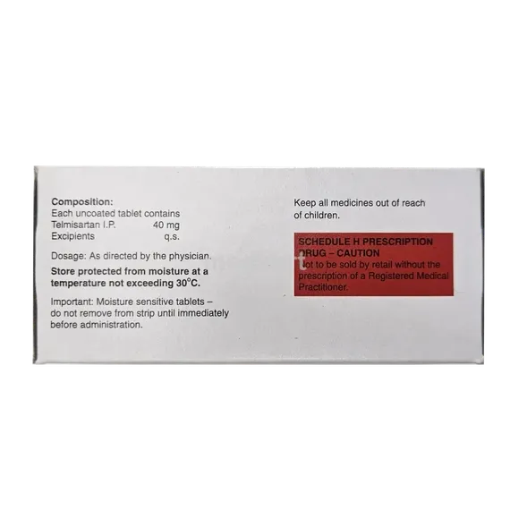 telma 40mg tablet 15's